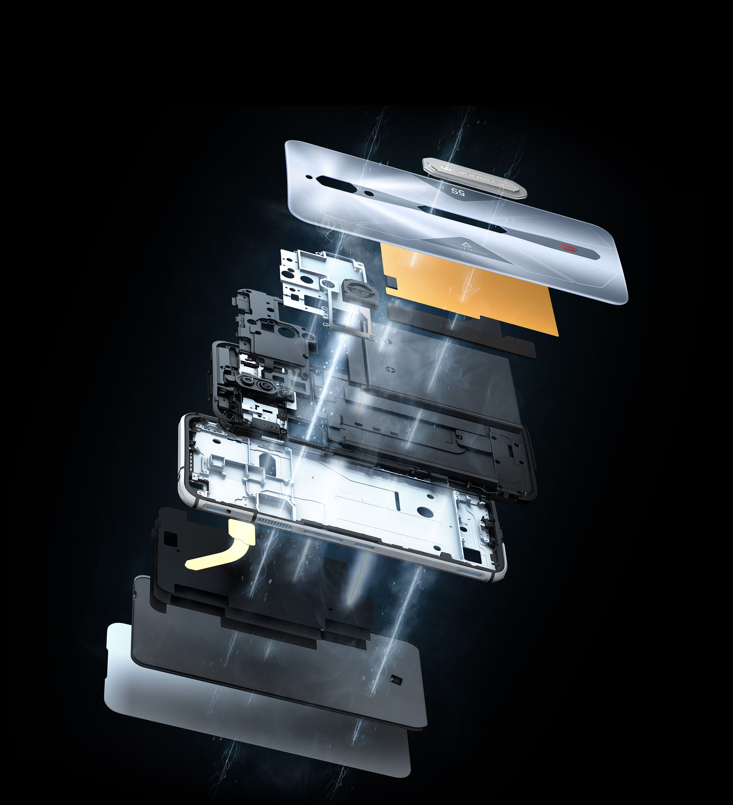 不仅有风,更有液冷管 高导热铜箔 导热凝胶 散热石墨等